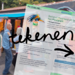 petities voor parknest tekenen