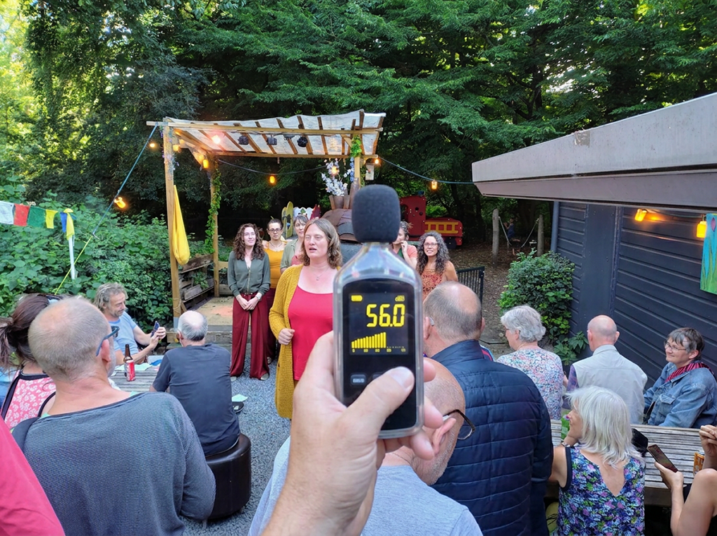 decibel meter for choir