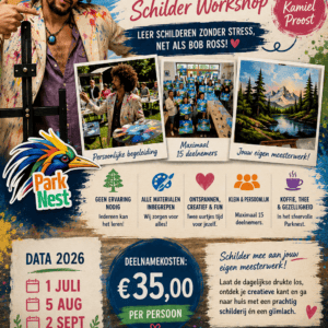 BobRoss Workshop by Kamiel Proost
