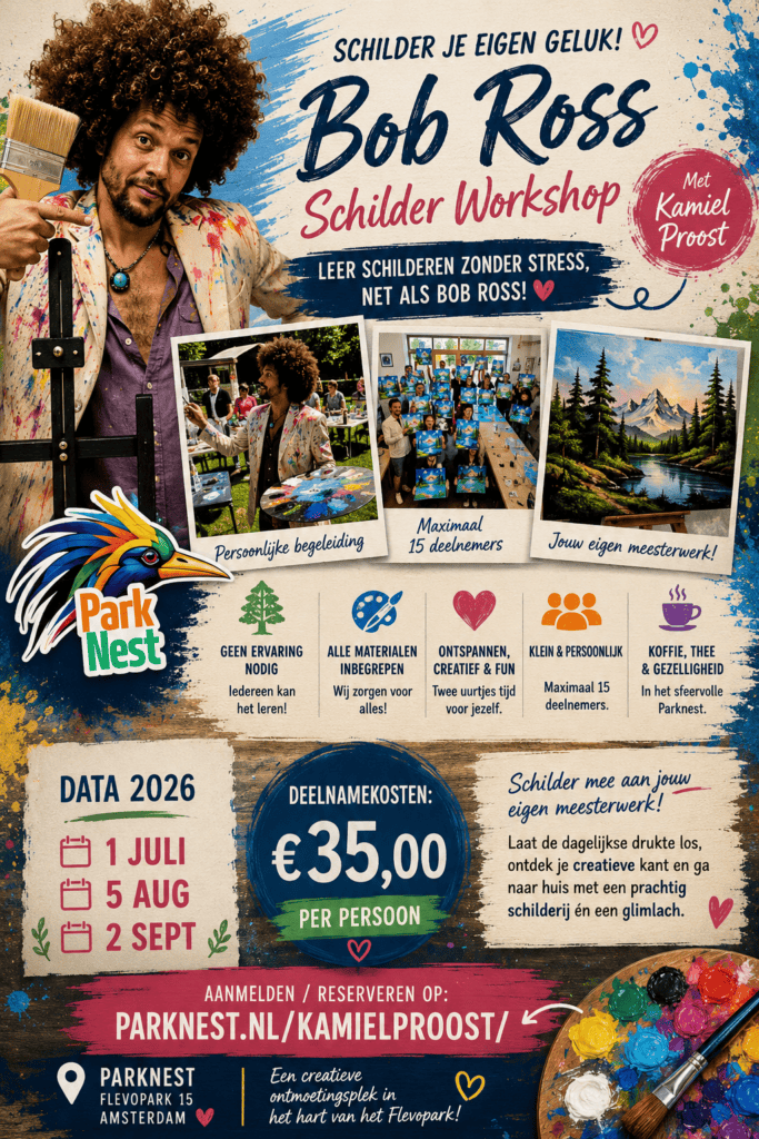 BobRoss Workshop by Kamiel Proost